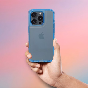 MATRIX CLEAR dėklas telefonui IPHONE 14 mėlynas
