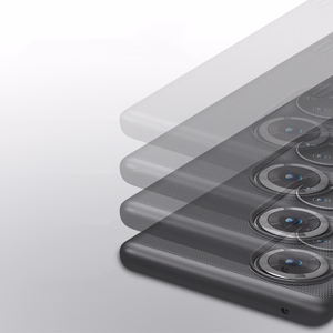 Nillkin Super Frosted Shield sustiprintas dėklas Honor 50 Pro juodas