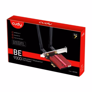 Cudy WE9300 tinklo plokštė Vidinis WLAN / Bluetooth 5765 Mbit/ai