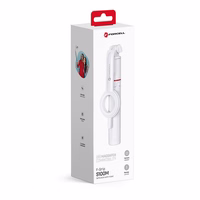 FORCELL F-GRIP MagSelfie S100M selfie lazda su belaidžiu nuotolinio valdymo trikojio stovu balta