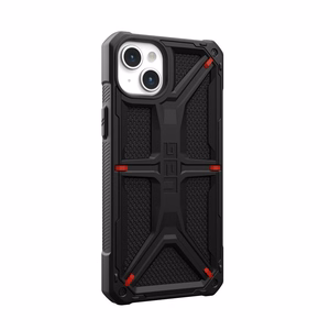 UAG Monarch чехол для iPhone 15 Plus - чёрный кевлар