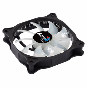 Aerocool COSMO12FRGB kompiuterio ventiliatorius 12 cm LED RGB Molex tylus juodas