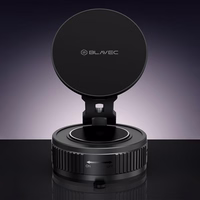 Blavec Automobilio laikiklis BHV-02 magnetinis su siurbimu priekinio stiklo (BHV02-PMB) juodas