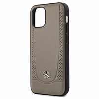 Mercedes Urban Line dėklas telefonui iPhone 12 mini - rudas