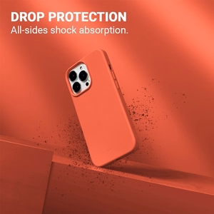 Crong Color Cover dėklas, skirtas iPhone 13 Pro, koralų spalvos