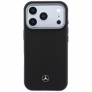 Mercedes odinis Grill Pattern MagSafe dėklas iPhone 17 Pro - juodas