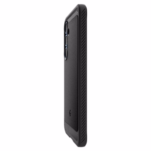 Spigen Rugged Armor Mag MagSafe Dėklas telefonui Samsung Galaxy S25 - matinė juoda