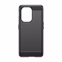 Carbon Case silikoninis dėklas telefonui OnePlus Ace 2V/OnePlus Nord 3 - juodas