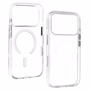 Liavec Pure dėklas su kameros valdymo mygtuku, skirtas iPhone 18 Pro Max/17 Pro Max, baltas