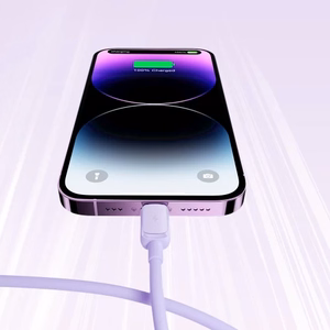 USB laidas Joyroom S-AL012A14 violetinis Lightning 120cm
