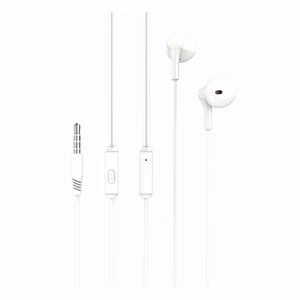 XO laidinės ausinės EP39 jack 3,5mm, baltos