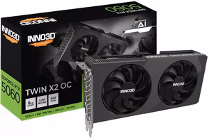 INNO3D RTX 5060 Twin X2 OC 8GB vaizdo plokštė