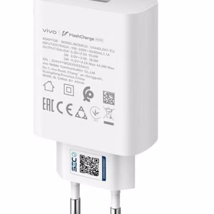 Įkroviklis originalus Vivo 44W (1xUSB) baltas su įpakavimu