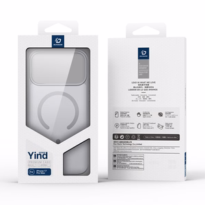 Dux Ducis Yind iPhone 17 Pro Max dėklas suderinamas su MagSafe - pilkas