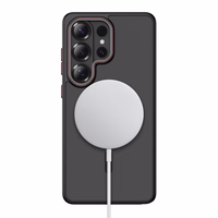 Tech-Protect MagCam MagSafe Dėklas for Samsung Galaxy S26 Ultra - juodas and raudonas