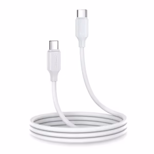 USB кабель Joyroom (S-CC060A9) "USB-C (Type-C) - USB-C (Type-C)" (3A 60W 1m) белый