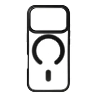 COLOR EDGE MAG COVER magnetinis dėklas telefonui, suderinamas su MagSafe, skirtas IPHONE 17 Pro, juodas