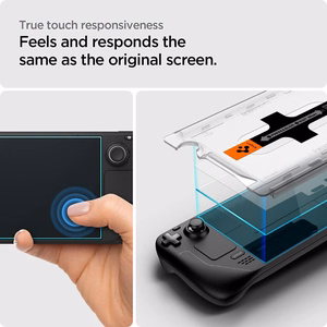 Spigen Glas.tR EZ Fit Tempered Glass for Steam Deck