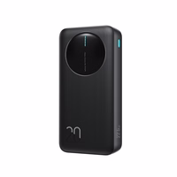 Joyroom JR-PBF14 Pro išorinė baterija 22.5W 20000mAh su skaitmeniniu ekranu 2x USB-A 1x USB-C - juoda