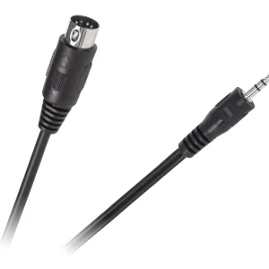 DIN to 3.5 mm jack cable, 1.2 m