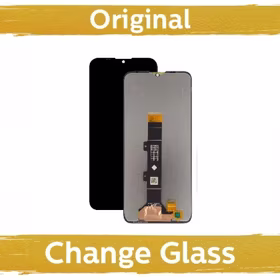 Ekranas skirtas Motorola E20 / XT2155 / juodas (Atnaujintas: China)