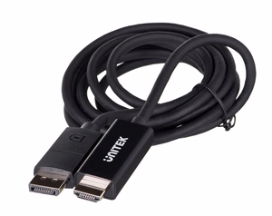 UNITEK DisplayPort 1.2, HDMI laidas, 4K@60HZ, 1,8M, V1608A