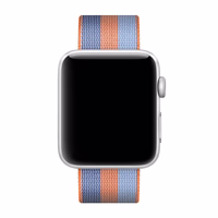 Dirželis APPLE WOVEN NYLON APPLE WATCH MPW22ZM/A 42MM / 44MM / 45MM / 49MM oranžinis ORIGINALI PAKUOTĖ