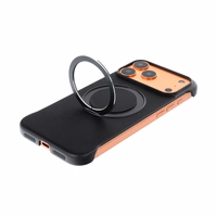 Dėklas EDGE FREE suderinamas su MagSafe skirtas IPHONE 17 juodas