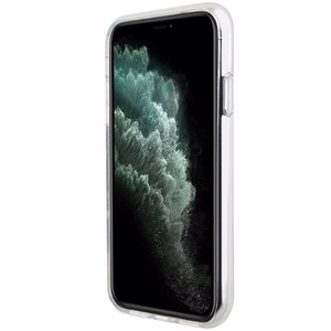 Karl Lagerfeld IML Choupette MagSafe dėklas iPhone 11 / Xr - skaidrus