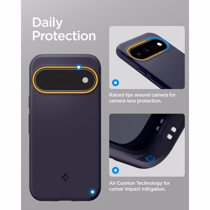Spigen Nano Pop MagSafe dėklas, skirtas Google Pixel 11, tamsiai mėlynas