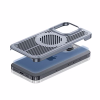 Benks Magnetinis Biliz aušinimo dėklas telefonui iPhone 14 Pro pilkas