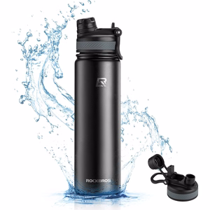 Rockbros 35210029002 terminė dviračio gertuvė gėrimams 650 ml - juoda