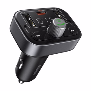 „Baseus S-09 Pro“ FM siųstuvas su „Bluetooth“ (juodas)