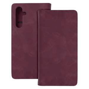 Smart Suede dėklas, skirtas Samsung Galaxy A54 5G, bordo