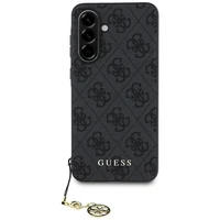 Guess 4G Charms Collection dėklas Samsung Galaxy A56 - Juodas