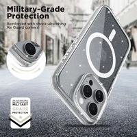 Tech-Protect FlexAir Hybrid Magnetinis dėklas telefonui iPhone 16 Pro Max - skaidrus