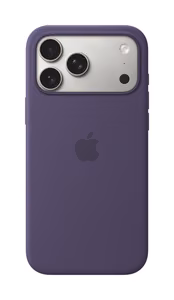 MGFN4ZM/A iPhone 17 Pro Max силиконовый чехол с MagSafe, фиолетовый туман