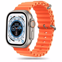 TECH-PROTECT ICONBAND PRO APPLE WATCH 4 / 5 / 6 / 7 / 8 / 9 / SE / ULTRA 1 / 2 (42 / 44 / 45 / 49 MM) ORANŽINIS
