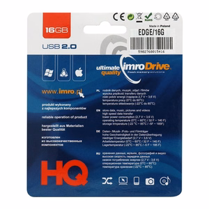 IMRO USB atmintinė EDGE 16GB USB2.0