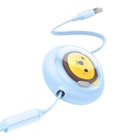 Įkrovimo kabelis 3in1 Baseus USB į USB-C, USB-M, Lightning 3,5A, 1,1m (mėlynas)