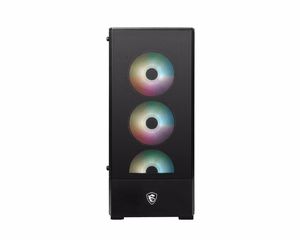 MSI MAG Forge 112R „Midi Tower“ Juoda, Permatomas