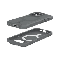 UAG Essential Armor Magnetinis dėklas telefonui iPhone 15 Pro - sidabrinis