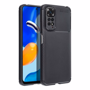 Dėklas CARBON PREMIUM telefonui XIAOMI Redmi Note 14 PRO 4G juodas