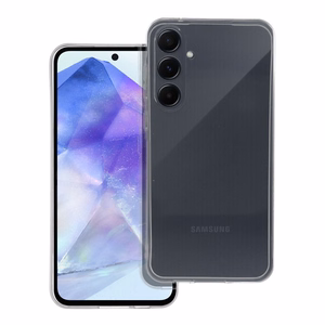 Skaidrus 2 mm dėklas telefonui SAMSUNG A55 5G (su kameros apsauga)
