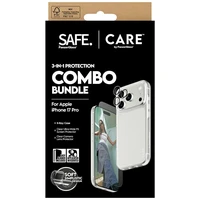 CARE by PanzerGlass madingas rinkinys 3in1 dėklas + stiklas + lęšis iPhone 17 Pro