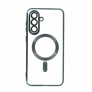 Color Chrome Mag dėklas for Samsung Galaxy A56 5G žalias