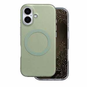 Tecto Shield Mistiq Mag dėklas, skirtas iPhone 17 6,3", alyvuogių spalvos