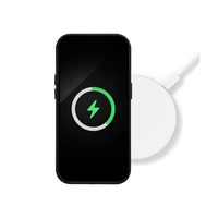 Dėklas Mag Leather Case Apple iPhone 16 Plus juodas