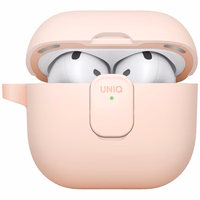 Uniq Clyde Lock dėklas AirPods 4 - rožinis