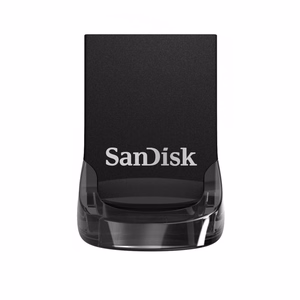 SanDisk Ultra Fit USB atmintukas 64 GB USB A tipo 3.2 Gen 1 (3.1 Gen 1) Juoda